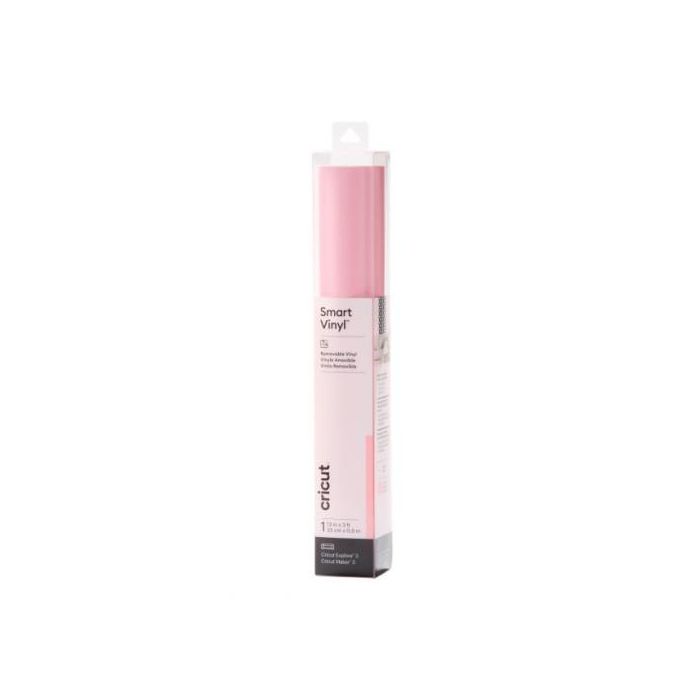 Cricut Rollo de vinilo de termotransferencia Smart Vinyl Removable Rosa 330 mm x 900 mm Ref. 2008639 Cricut Rollo de vinilo de termotransferencia Smart Vinyl Removable Rosa 330 mm x 900 mm Ref. 2008639