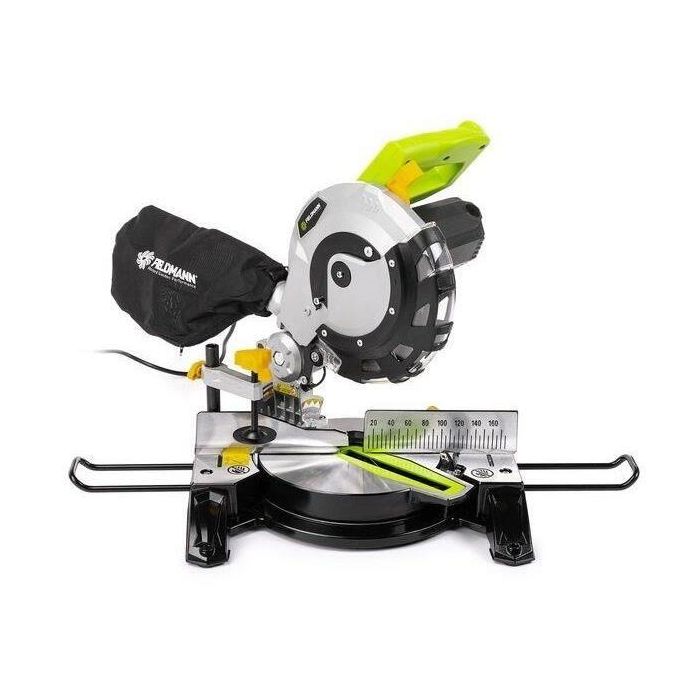 Fieldmann FIE8590669367726 Sierra ingletadora 1450 W 210 mm para Madera Verde