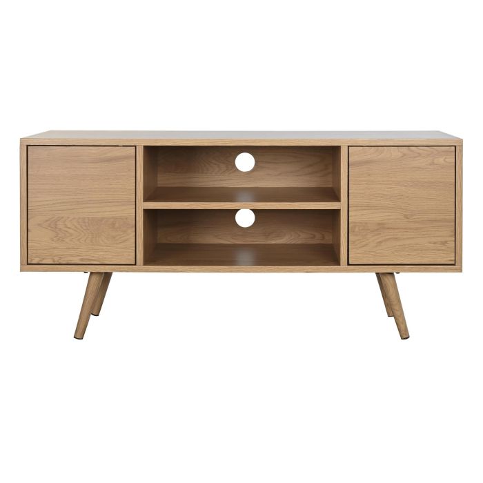 Mueble de TV DKD Home Decor Natural Metal Madera MDF 120 x 40 x 57 cm 6