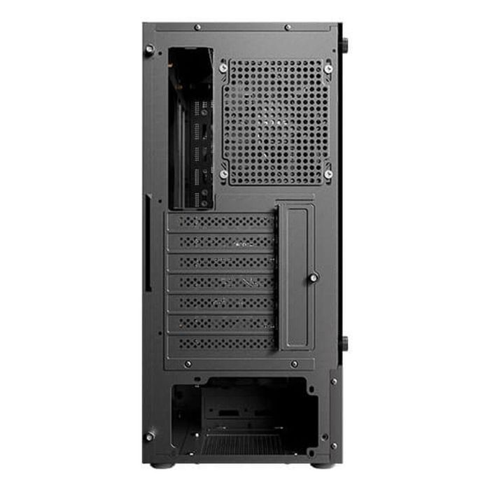 Antec AX27 RGB Midi Tower Negro - Caja PC Gaming con 3 Ventiladores RGB Preinstalados Frontales 1