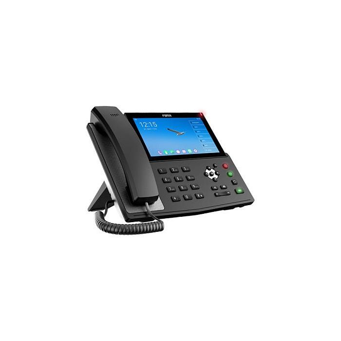 Fanvil X7A V2 Teléfono IP Android 20 Líneas Pantalla Táctil 7" Ethernet WiFi Bluetooth PoE Negro 2