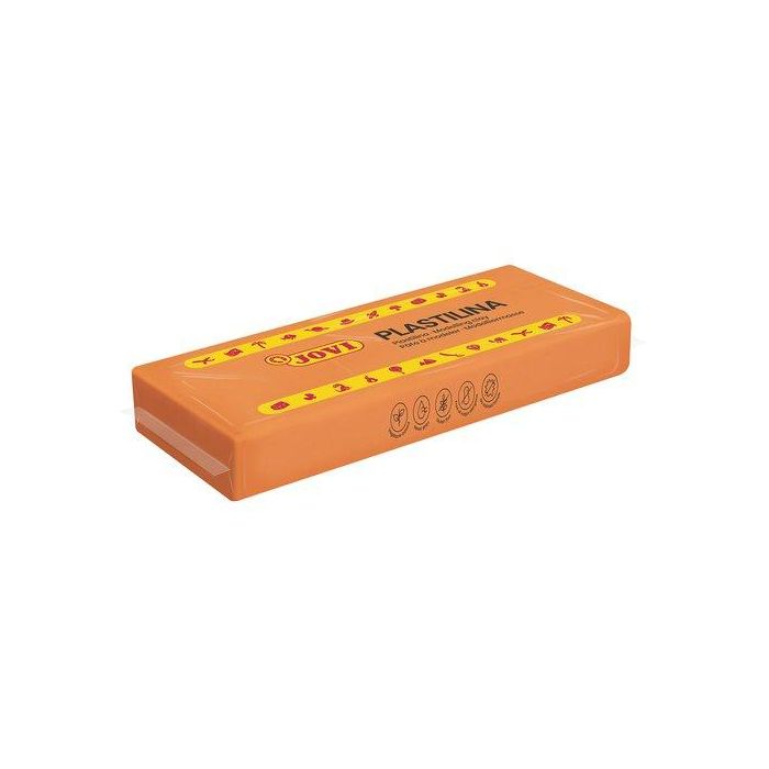 Jovi Plastilina School Pastilla 150 gr Naranja Caja 15 Ud