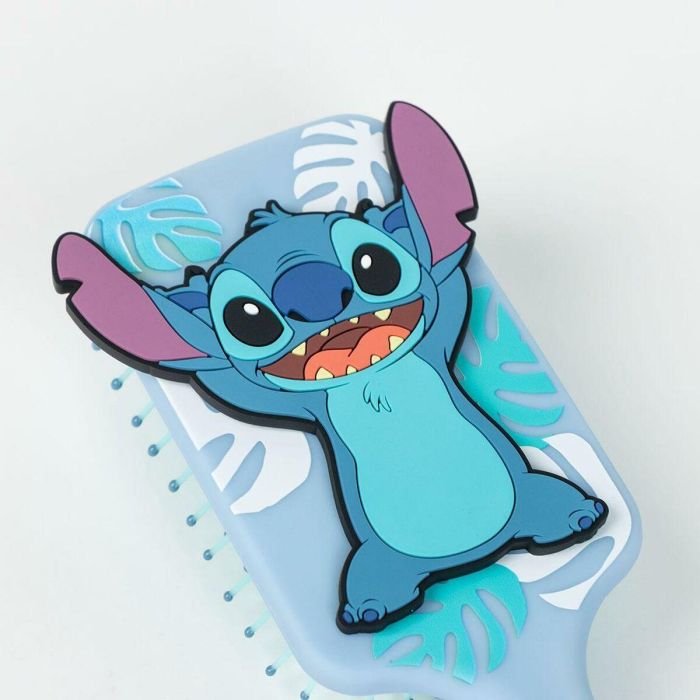 Cerdá Cepillo de Pelo Rectangular Stitch Azul para Niños +3 Años - 17x21.6x4 cm 3 Cerdá Cepillo de Pelo Rectangular Stitch Azul para Niños +3 Años - 17x21.6x4 cm 3