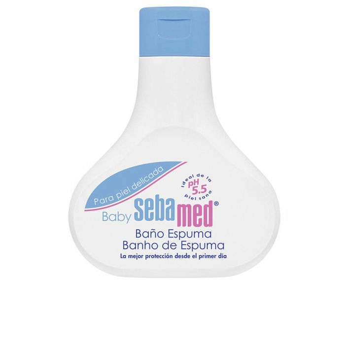 Sebamed Baby Baño Espuma Gel de Baño 200ml - pH 5.5, Sin Jabón, Hipoalergénico para Piel Sensible Sebamed Baby Baño Espuma Gel de Baño 200ml - pH 5.5, Sin Jabón, Hipoalergénico para Piel Sensible