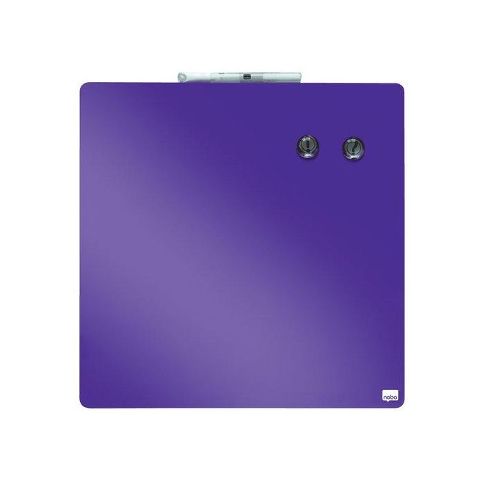 Pizarra Hogar Magnetica Rexel 36X36 Cm Morado