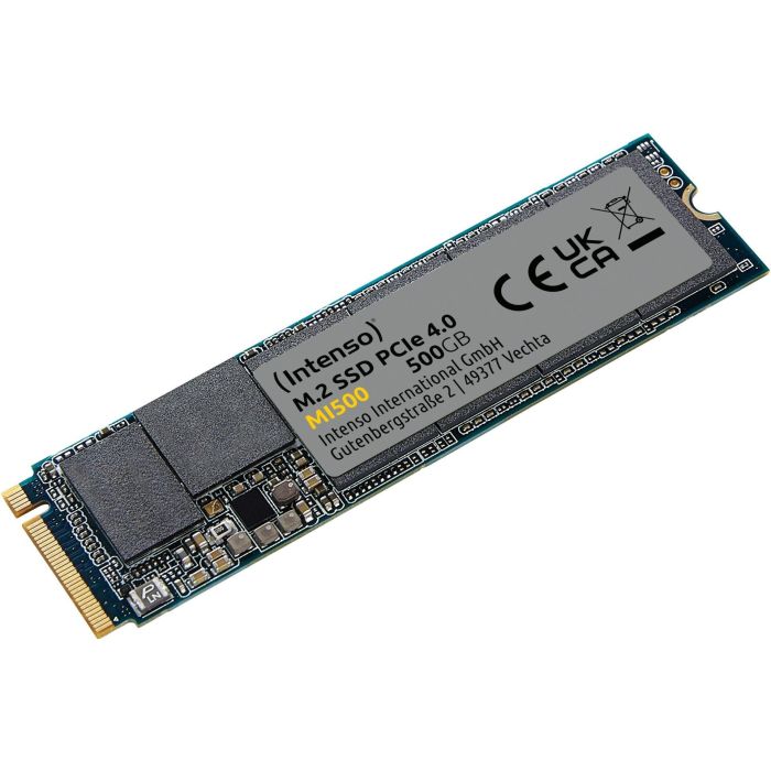 Intenso SSD M.2 500GB NVMe PCIe 4.0 x4 5300/4000 MB/s para Ordenador y Portátil, 3836450
