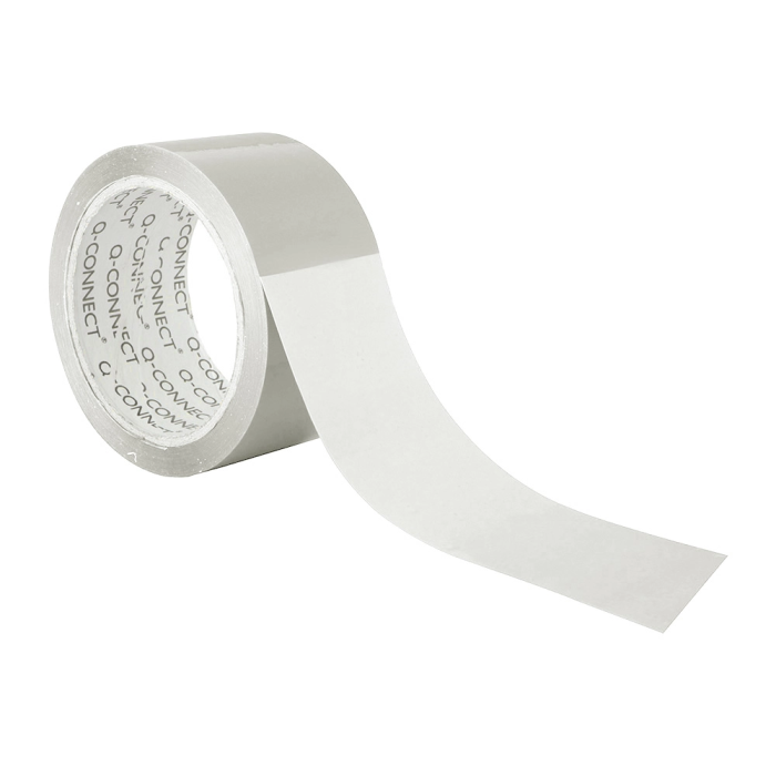 Q-connect Cinta Adhesiva Polipropileno Transparente 66m x 75mm Precinto Embalaje 2