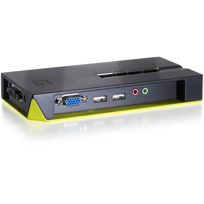 KVM Switch 4-Fach | VGA + 2xUSB + Audio LevelOne 0 KVM Switch 4-Fach | VGA + 2xUSB + Audio LevelOne 0