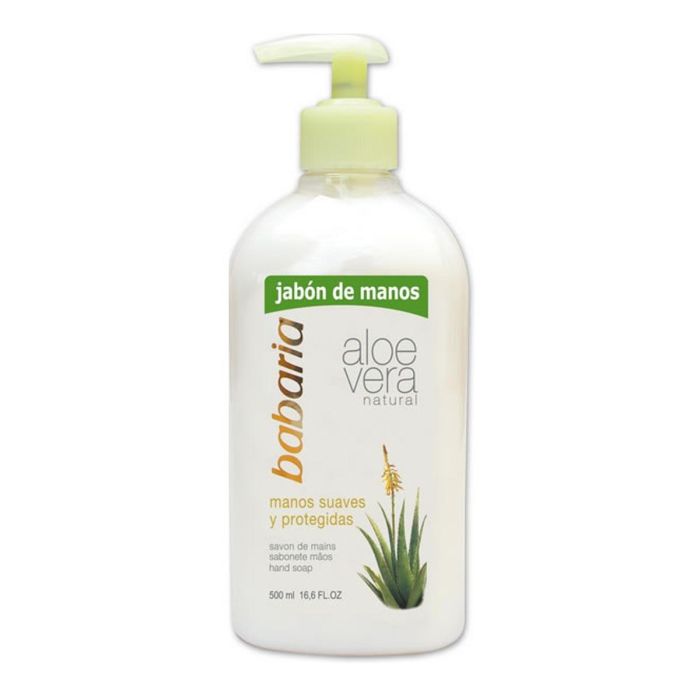 Babaria Aloe vera jabon de manos 500 ml Babaria Aloe vera jabon de manos 500 ml