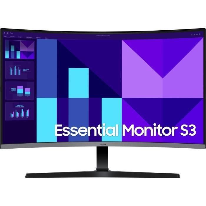 Samsung S32D396GAU Monitor Curvo 32" Full HD 1920x1080 LCD VA 4ms Negro
