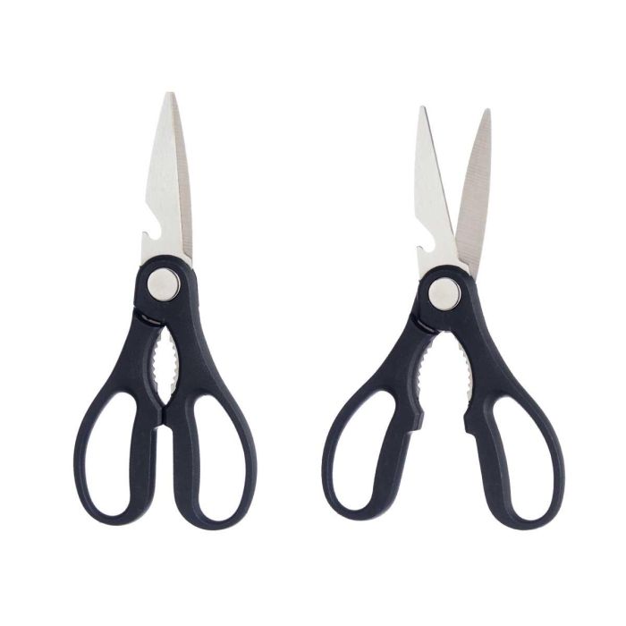 Tijera Negra Kinvara 8.3x19.5x1.3 cm - Metal y Plástico (12 Unidades) 1