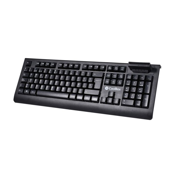 Teclado CoolBox COO-TEC04DNI Negro Qwerty Español QWERTY 3