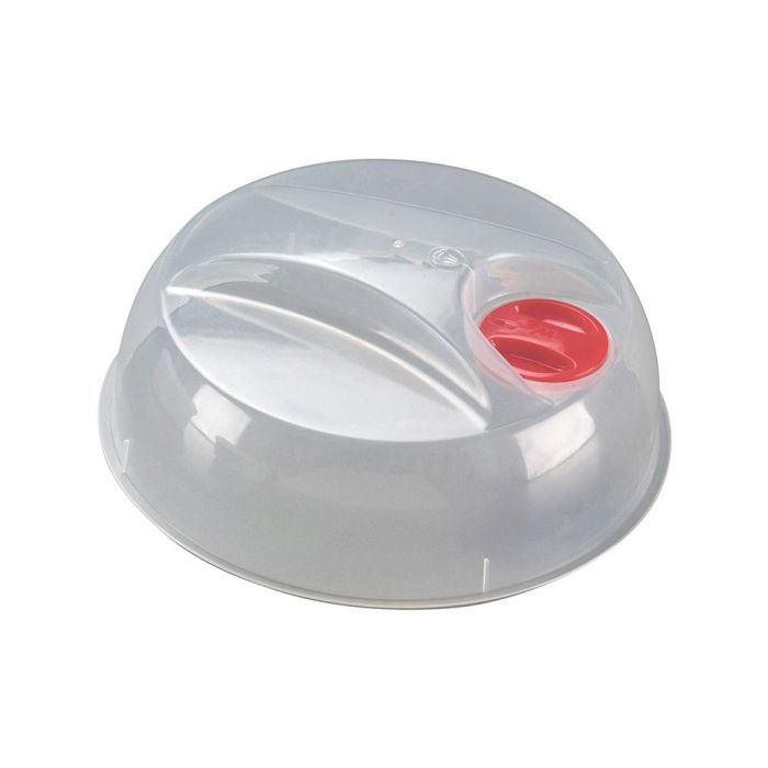 Mondex Tapa para microondas Ø25 cm, Polipropileno Transparente 0 Mondex Tapa para microondas Ø25 cm, Polipropileno Transparente 0