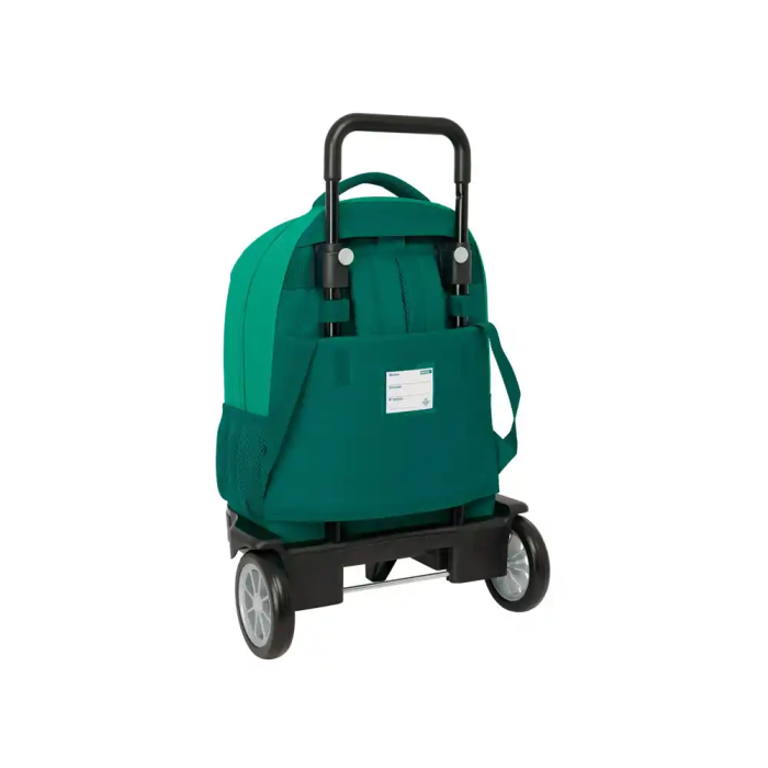 Safta Mochila Grande con Ruedas Compact Evolutiva Extensible Real Betis Balompié 33x45x22 cm 1