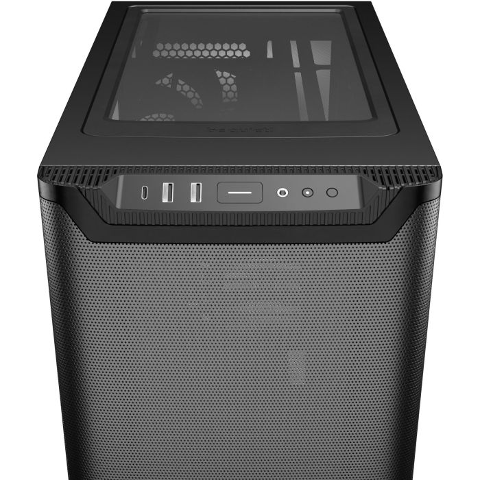 be quiet! PURE BASE 501 Airflow Black Caja PC Midi Tower ATX con 2 Ventiladores 140mm y USB 3.2 Tipo C Negro 5