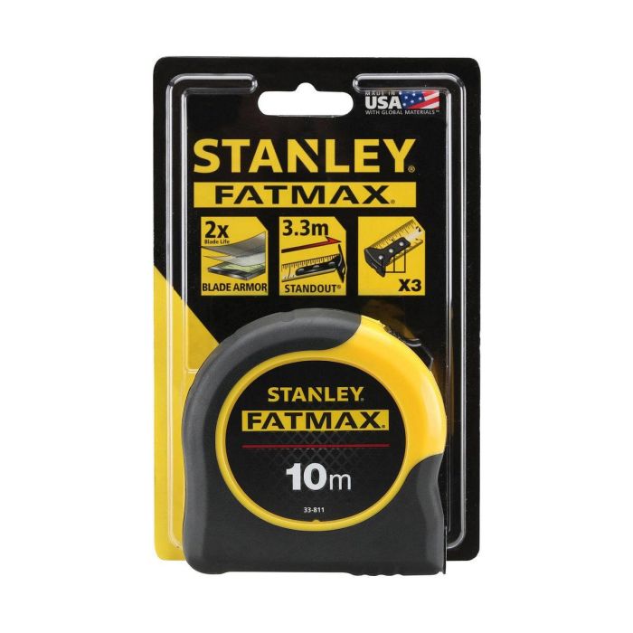 Flexómetro Stanley 10 m x 32 mm 1