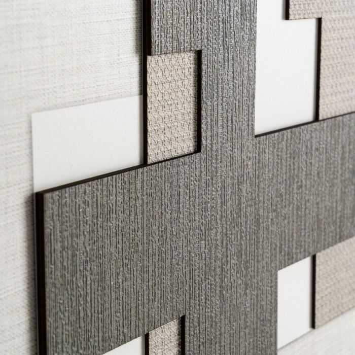 Cuadro Mix Tallado&Print Verde Madera 152 X 3,50 X 52 cm