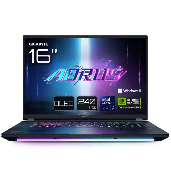 GIGABYTE AORUS BZHC6ESE64SP Portátil Gaming Intel Core Ultra 9 RTX 5090 32GB RAM 1TB SSD 16" WQXGA OLED 240Hz Win 11 Pro Negro 10 GIGABYTE AORUS BZHC6ESE64SP Portátil Gaming Intel Core Ultra 9 RTX 5090 32GB RAM 1TB SSD 16" WQXGA OLED 240Hz Win 11 Pro Negro 10