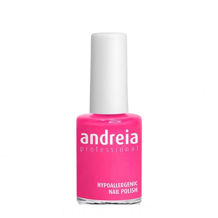 Andreia Esmalte de Uñas Professional Hypoallergenic 14 ml - Tonos Metalizados y Purpurinados Neon Color 154