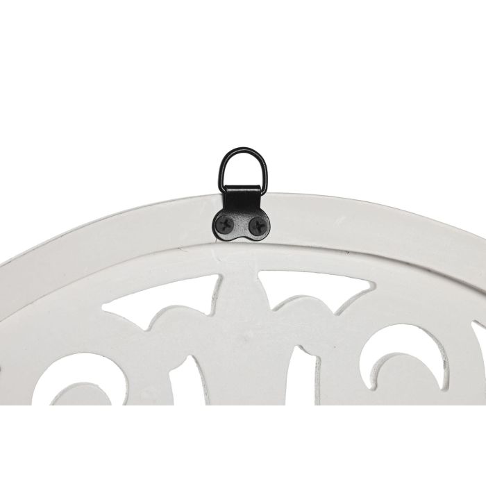 DKD Home Decor Decoración de Pared Árabe Blanca MDF 2 x 45 x 45 cm 2