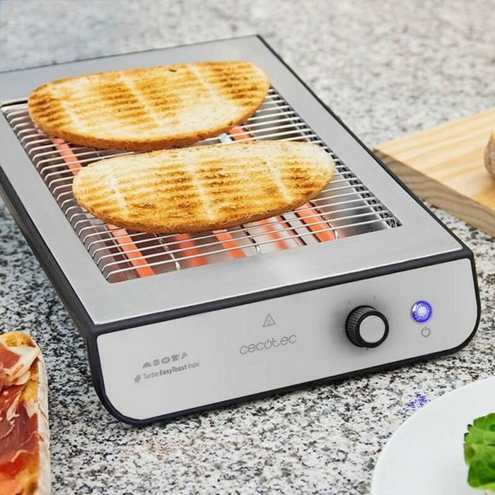 Tostadora Cecotec Turbo EasyToast 900W 900 W 4 Tostadora Cecotec Turbo EasyToast 900W 900 W 4