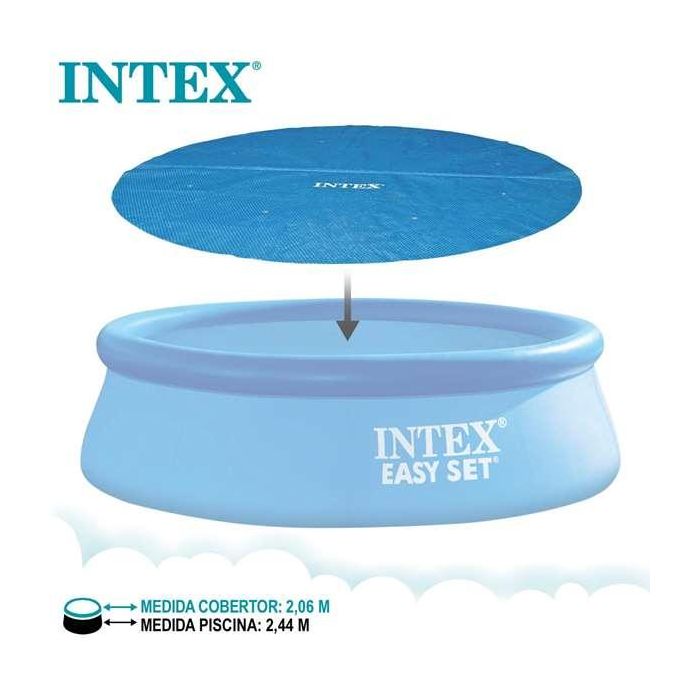 Intex Cobertor Solar Piscina Easy Set Diámetro 244 cm PVC 9