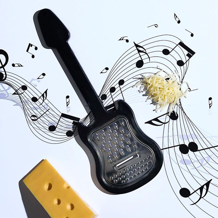Cook Concept Rallador En Forma De Guitarra Ludique Plástico 4