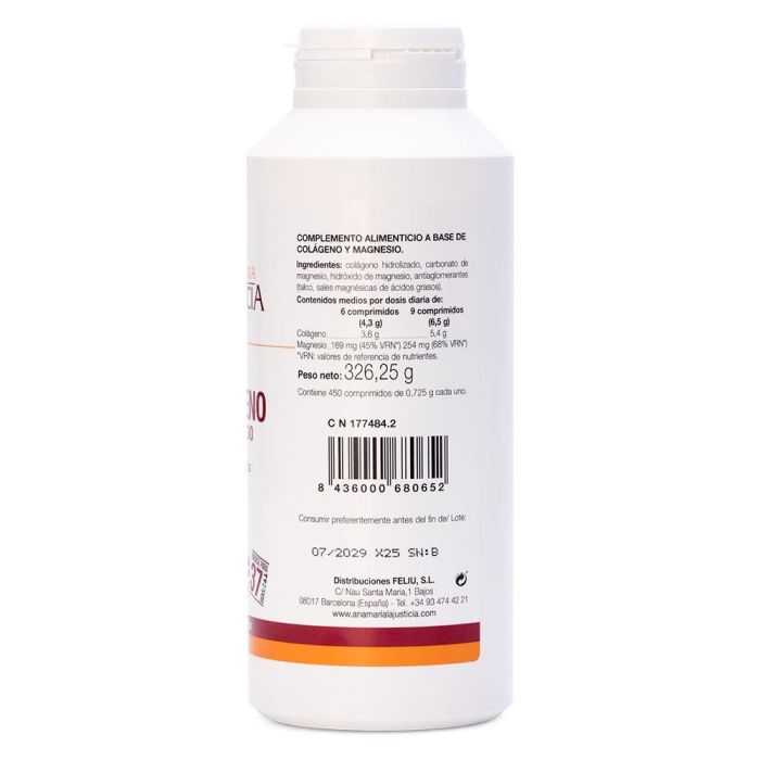 Colágeno Con Magnesio 75 Días Comprimido Colágeno Con Magnesio 75 Días Comprimido