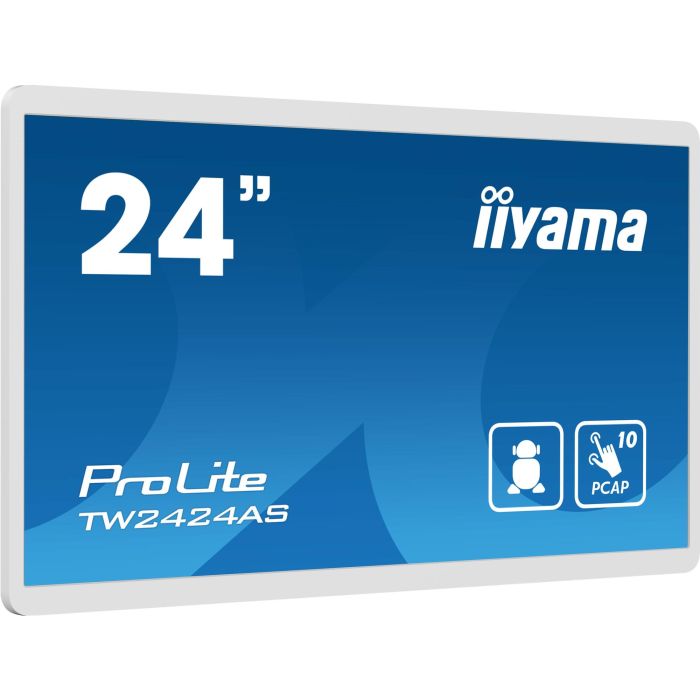 iiyama TW2424AS-W1 Monitor Táctil de 23.8" Full HD con Android 12 Negro
