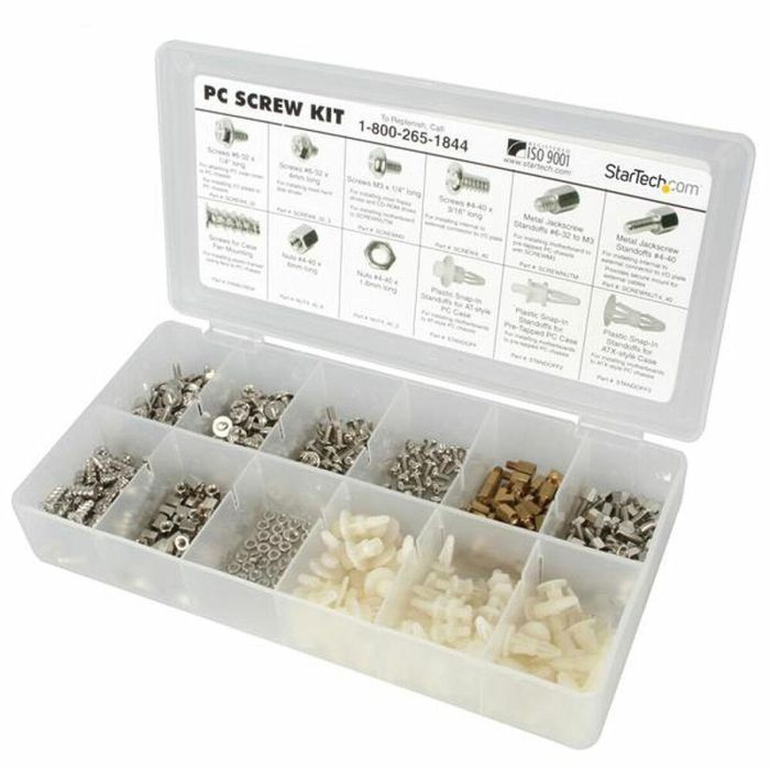 Kit de tornillos Startech PCSCREWKIT 1 Kit de tornillos Startech PCSCREWKIT 1
