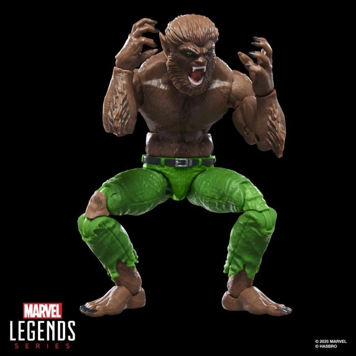 Hasbro Marvel Legends Series Figura Werewolf By Night de Marvel, 15 cm, con Piezas para Executioner Build-A-Figure