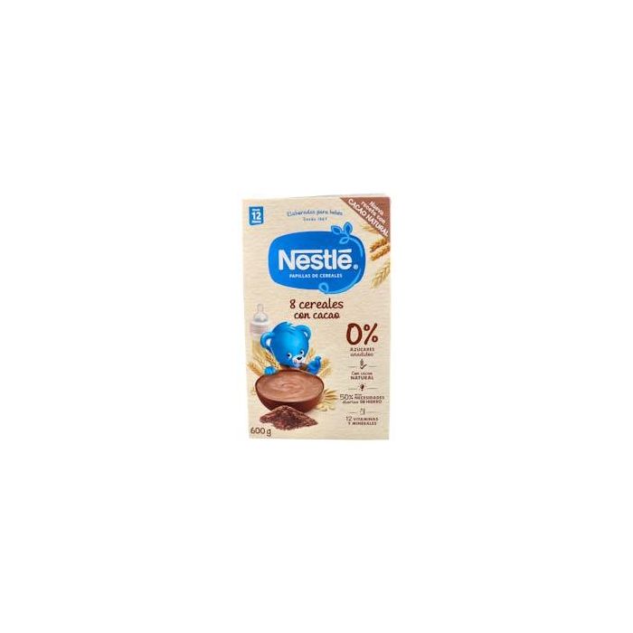 Nestle 8 Cereales Cacao S/Leche 600 G Nestle 8 Cereales Cacao S/Leche 600 G