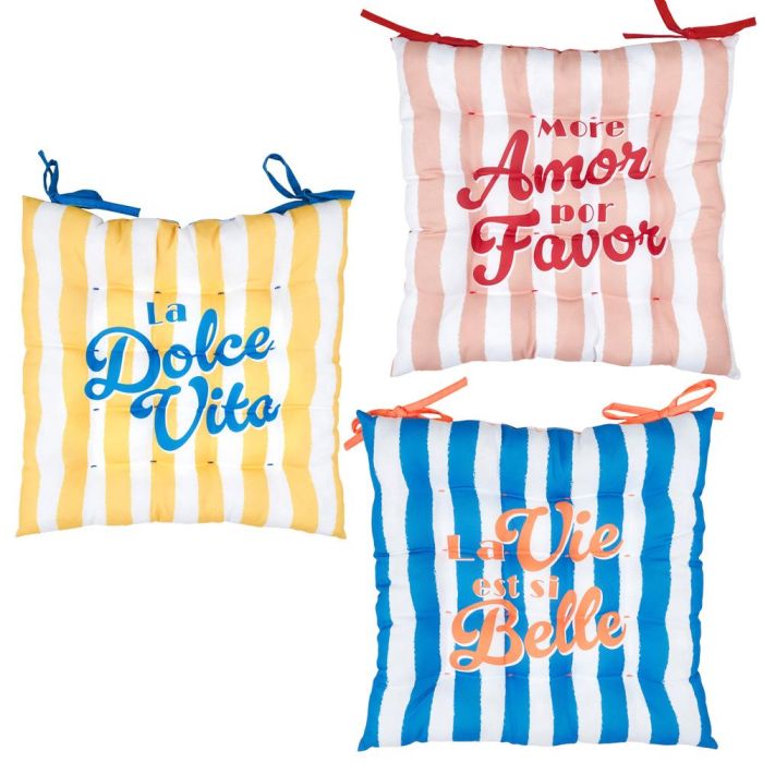 Cojín Silla Hidrófugo Home Deco Factory 40x40 cm  2