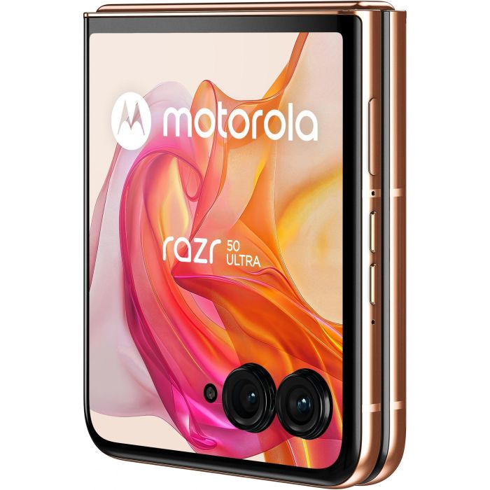 Motorola Razr 50 Ultra 5G Plegable 512GB Almacenamiento 12GB RAM Peach Fuzz 14