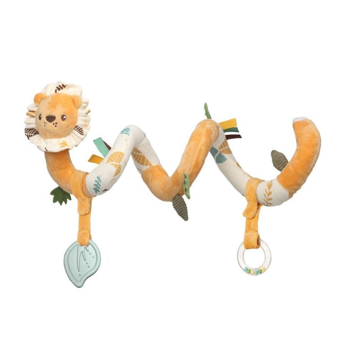KioKids Peluche Espiral León, Juguete para Bebé +0 Meses, Color Naranja, Poliéster 1 KioKids Peluche Espiral León, Juguete para Bebé +0 Meses, Color Naranja, Poliéster 1