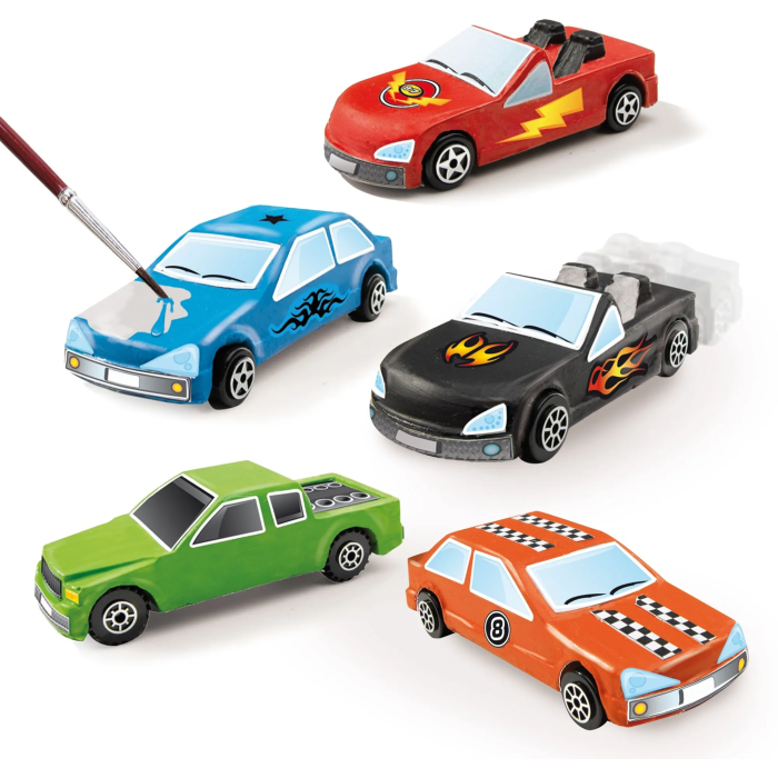Ses Creative Kit para Moldear y Pintar Coches de Yeso para Hacer Autos que Ruedan 2 Ses Creative Kit para Moldear y Pintar Coches de Yeso para Hacer Autos que Ruedan 2