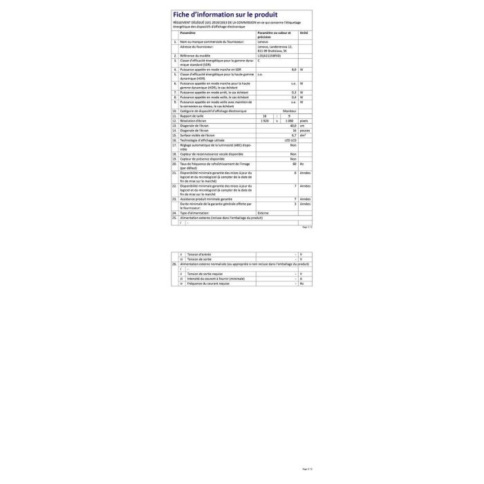 Lenovo L152 - LED-Monitor - 39.6 cm (15.6") (16" sichtbar) 23