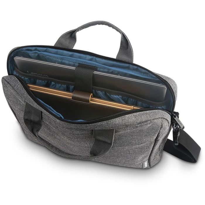 Lenovo T210 Funda Casual Toploader para Portátiles de hasta 15.6", Gris, Tejido Resistente al Agua y Correa para Equipaje 2 Lenovo T210 Funda Casual Toploader para Portátiles de hasta 15.6", Gris, Tejido Resistente al Agua y Correa para Equipaje 2