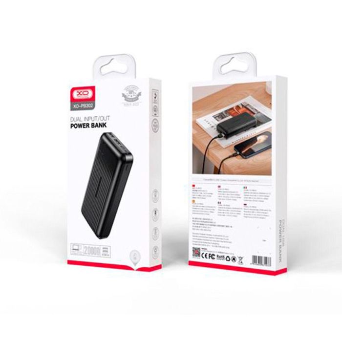Powerbank XO Negro 20000 mAh 1