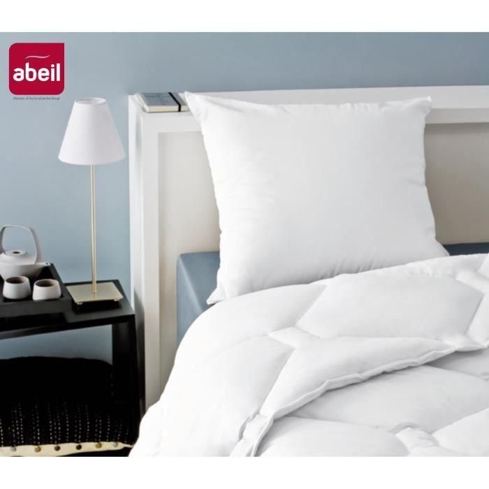 Abeil Pack de 2 almohadas antiácaros Sanitized, certificadas Oeko-Tex, para un sueño seguro y saludable, 60x60 cm, Blanco 1 Abeil Pack de 2 almohadas antiácaros Sanitized, certificadas Oeko-Tex, para un sueño seguro y saludable, 60x60 cm, Blanco 1