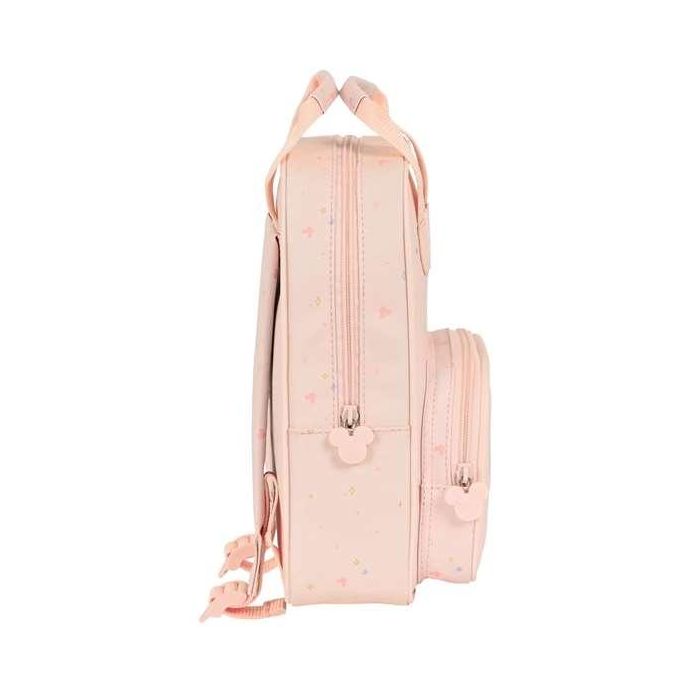 Mochila Escolar Minnie Mouse Rosa (20 x 28 x 8 cm) 3