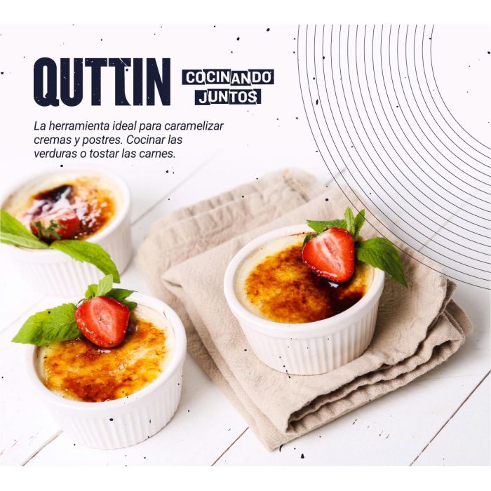 Quttin Soplete Cocina Recargable, 7 cm Ancho, 15 cm Alto, 9 cm Largo (6 Unidades) 7