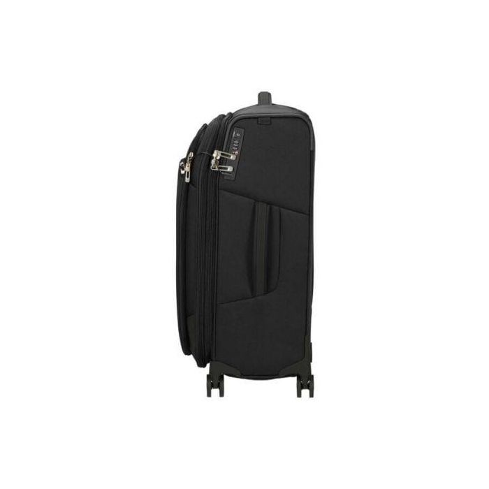 Maleta Mediana Samsonite Respark Expansible 67cm/ 66x43x33cm/ 4 Ruedas/ Negra 2