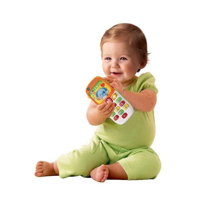 Teléfono pequephone con luces, sonidos, 8 melodías y 2 canciones (bilingüe) 14,8x10,6x7,5 cm 4 Teléfono pequephone con luces, sonidos, 8 melodías y 2 canciones (bilingüe) 14,8x10,6x7,5 cm 4