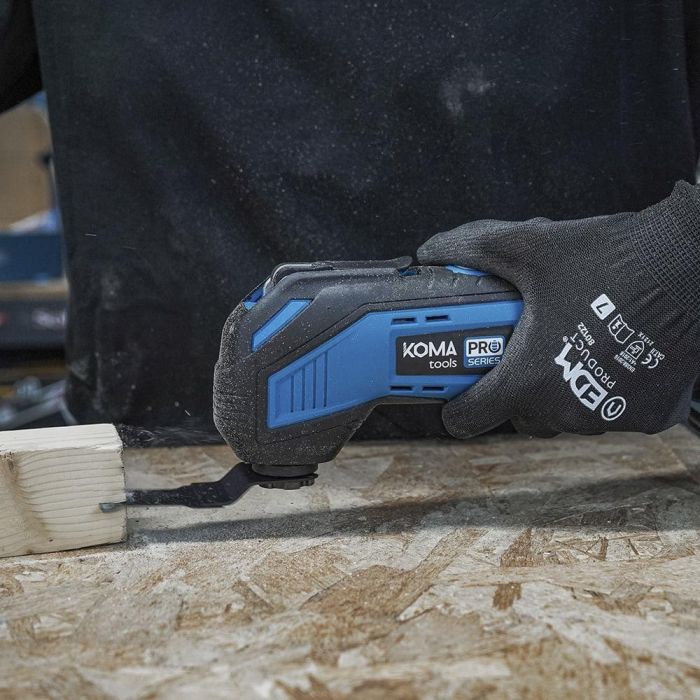 Koma Tools 20v-mh Multiherramienta Oscilante 20V (Sin Batería/Cargador) Velocidad Variable 11.000-21.000 rpm, Cambio Rápido Hoja Pro Series 4 Koma Tools 20v-mh Multiherramienta Oscilante 20V (Sin Batería/Cargador) Velocidad Variable 11.000-21.000 rpm, Cambio Rápido Hoja Pro Series 4