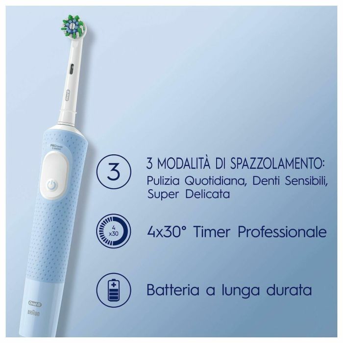 Cepillo de Dientes Eléctrico Oral-B Vitality Pro Negro 8 Cepillo de Dientes Eléctrico Oral-B Vitality Pro Negro 8