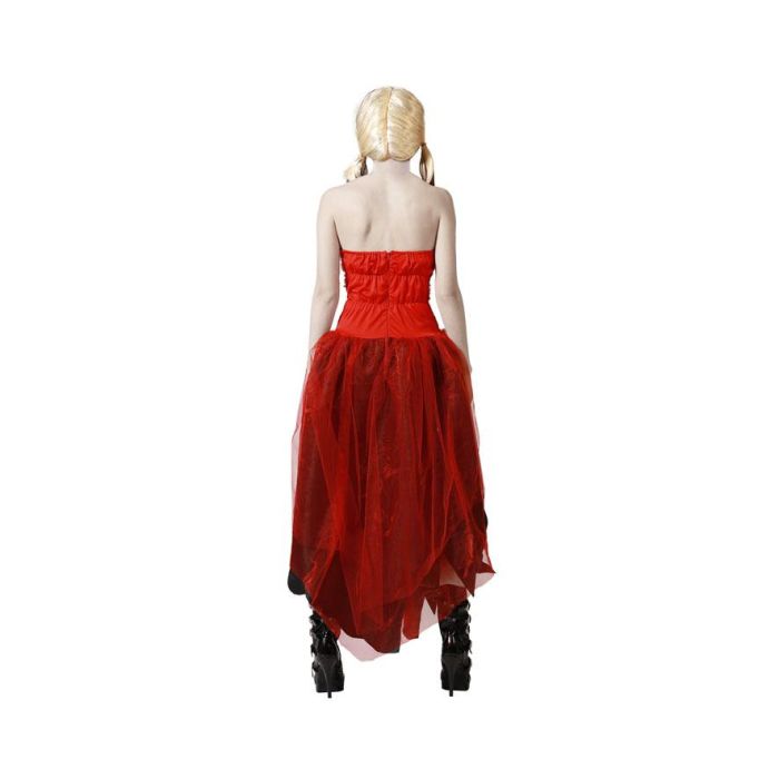 Disfraz Arlequin Rojo Vestido Mujer Adulto XL 2 Disfraz Arlequin Rojo Vestido Mujer Adulto XL 2