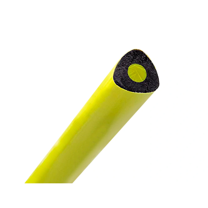 Liderpapel Lápices Fluorescente Jumbo Neón Amarillo Triangular Mina Resistente 3