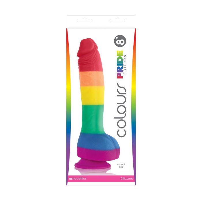 Dildo NS Novelties Colours Multicolor Ø 4,8 cm 1