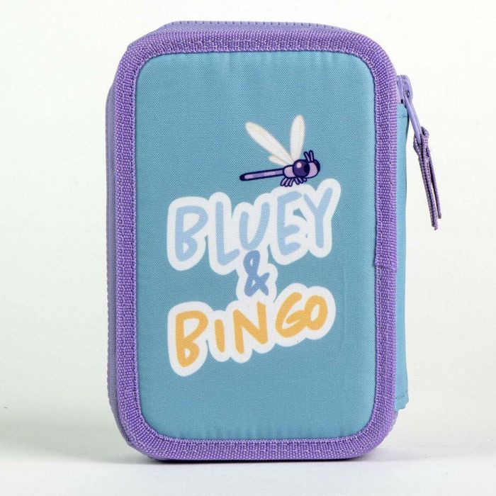 Cerdá Plumier Escolar Bluey con Accesorios Azul Claro 12.5x19.5x4.5 cm para Niños +3 años 3 Cerdá Plumier Escolar Bluey con Accesorios Azul Claro 12.5x19.5x4.5 cm para Niños +3 años 3